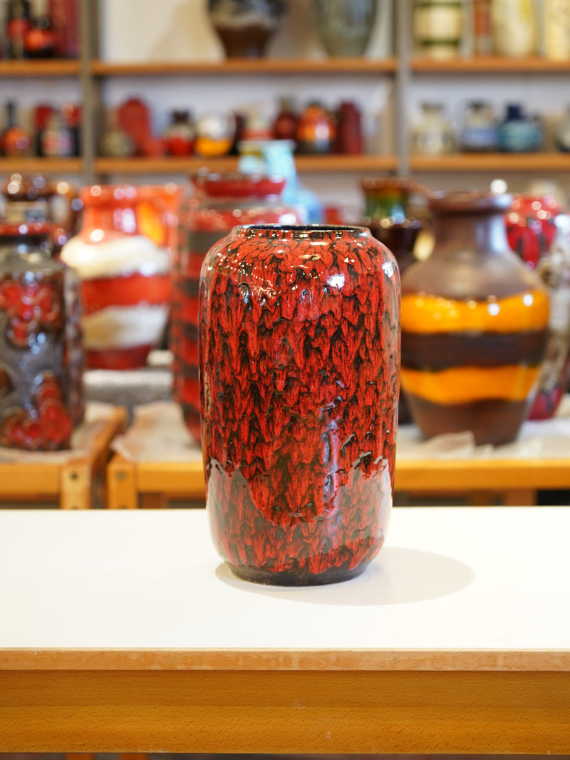 Scheurich <br>Fat Lava セラミック フラワーベース <br>1960's-1970's , West Germany <br>大和店 - ヴィンテージ SHARK ATTACK