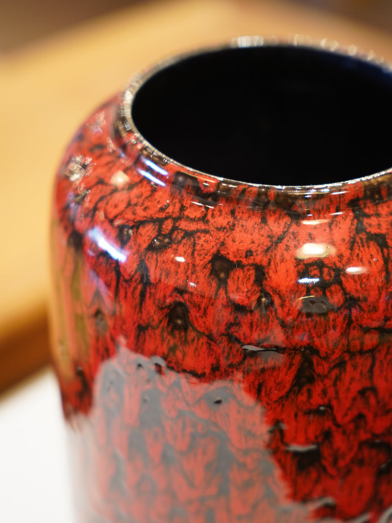 Scheurich <br>Fat Lava セラミック フラワーベース <br>1960's-1970's , West Germany <br>大和店 - ヴィンテージ SHARK ATTACK