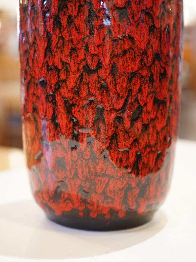 Scheurich <br>Fat Lava セラミック フラワーベース <br>1960's-1970's , West Germany <br>大和店 - ヴィンテージ SHARK ATTACK