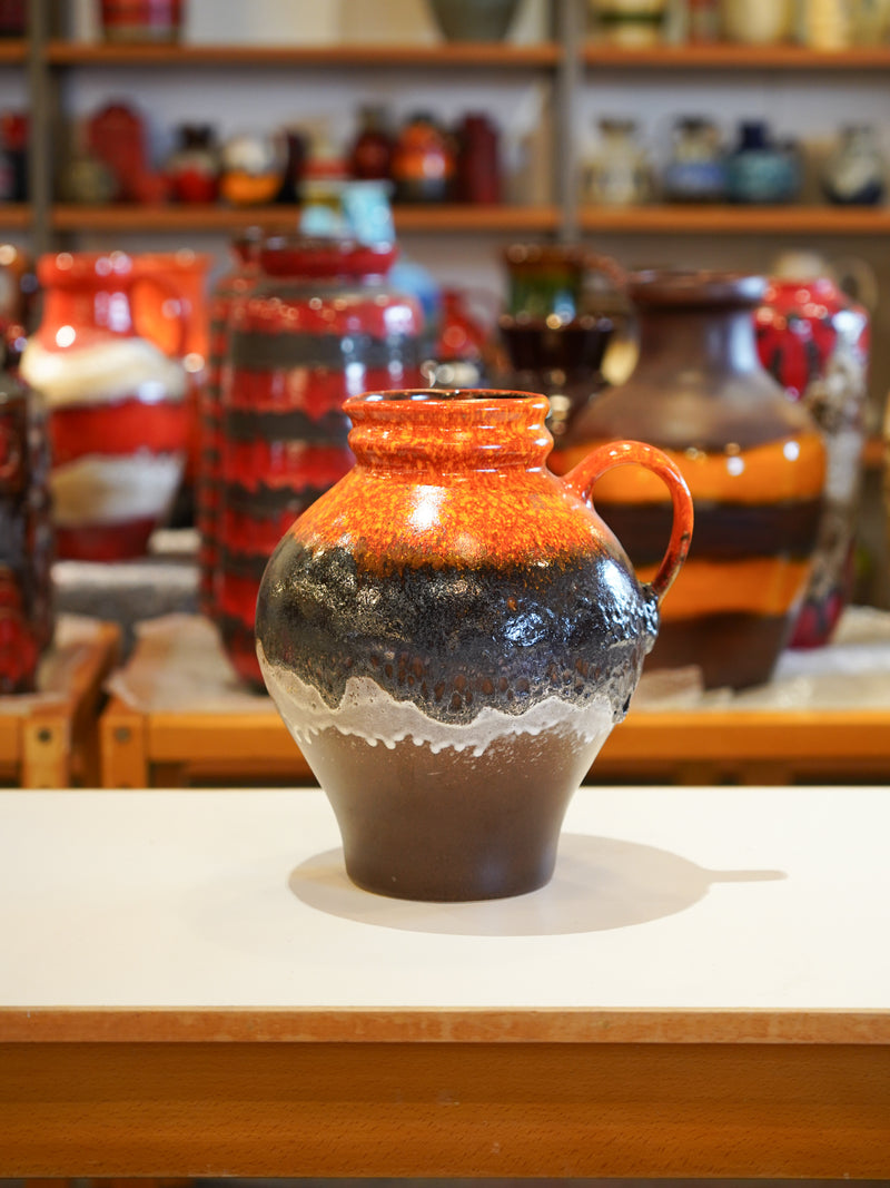 Fat Lava セラミック フラワーベース <br>1960's-1970's , West Germany <br>大和店 - ヴィンテージ SHARK ATTACK