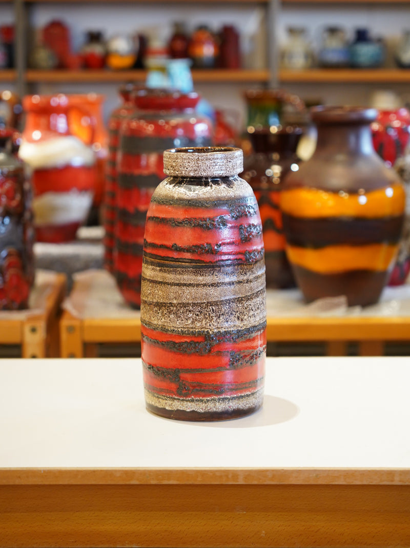 Scheurich <br>Fat Lava セラミック フラワーベース <br>1960's-1970's , West Germany <br>大和店 - ヴィンテージ SHARK ATTACK