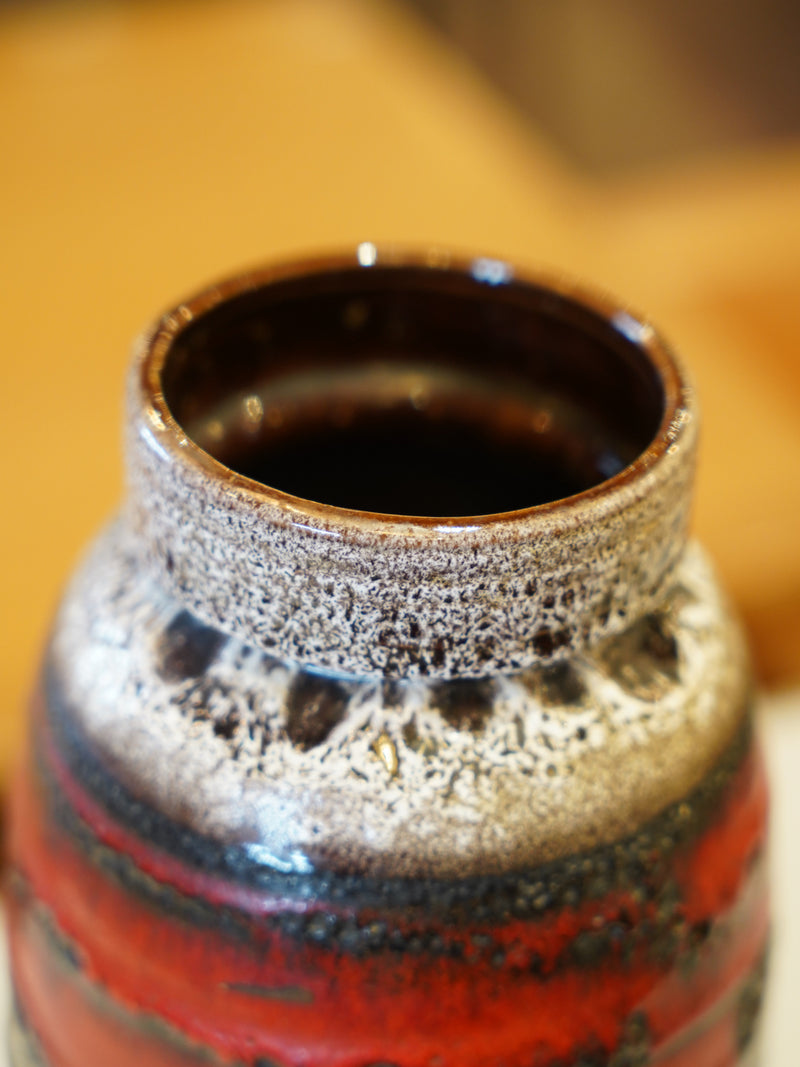 Scheurich <br>Fat Lava セラミック フラワーベース <br>1960's-1970's , West Germany <br>大和店 - ヴィンテージ SHARK ATTACK