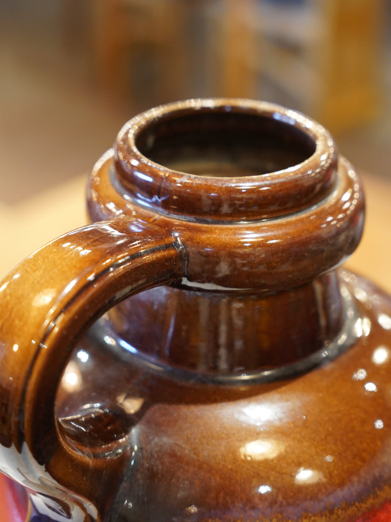 Scheurich <br>Fat Lava セラミック フラワーベース <br>1970's , West Germany <br>大和店 - ヴィンテージ SHARK ATTACK