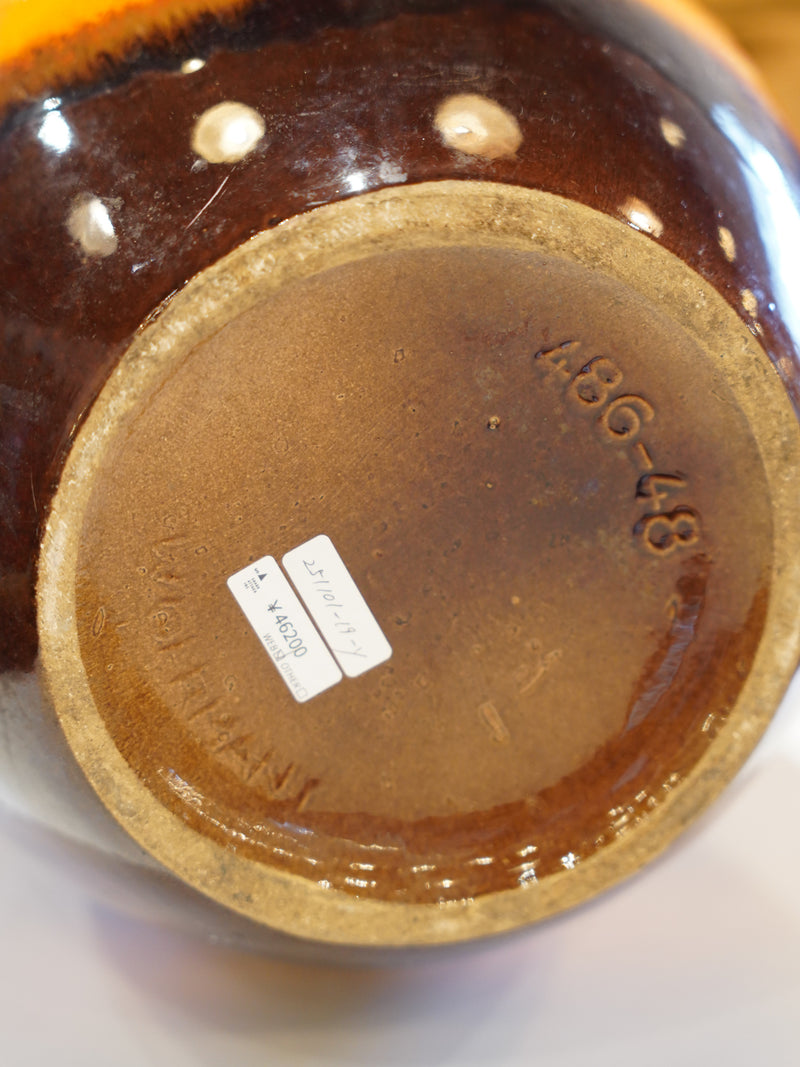 Scheurich <br>Fat Lava セラミック フラワーベース <br>1970's , West Germany <br>大和店 - ヴィンテージ SHARK ATTACK