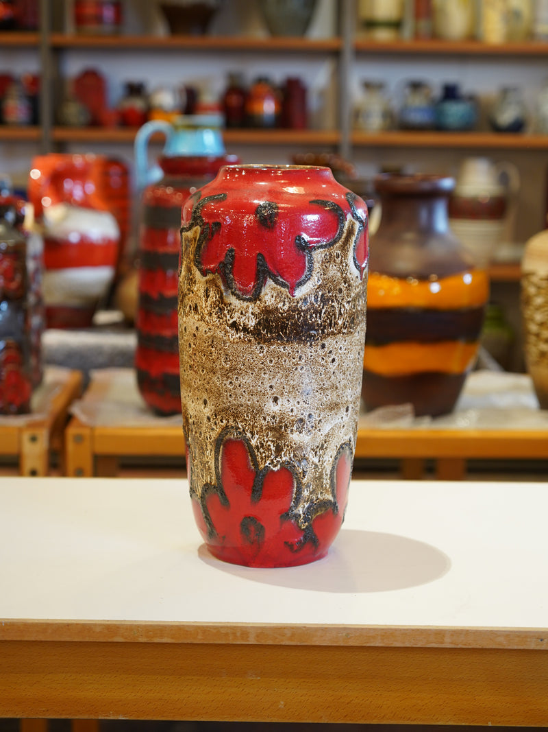 Scheurich <br>Fat Lava セラミック フラワーベース <br>1960's-1970's , West Germany <br>大和店 - ヴィンテージ SHARK ATTACK