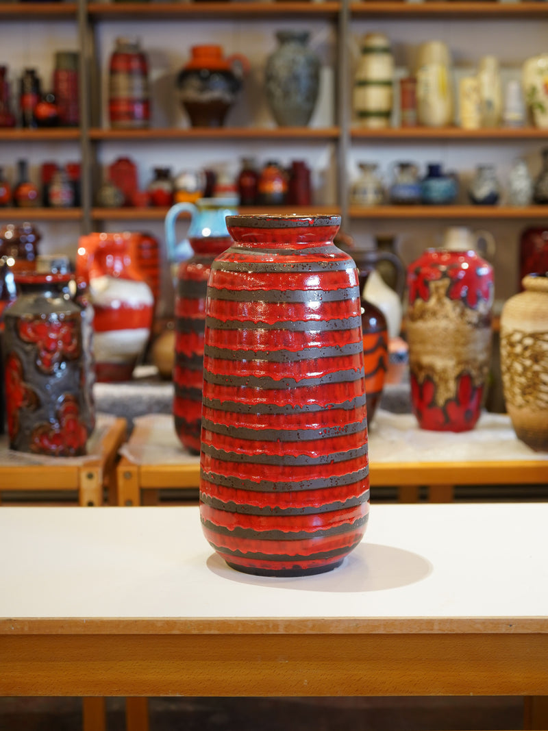 Carstens Tönnieshof <br>Fat Lava セラミック フラワーベース <br>1960's-1970's , West Germany <br>大和店 - ヴィンテージ SHARK ATTACK