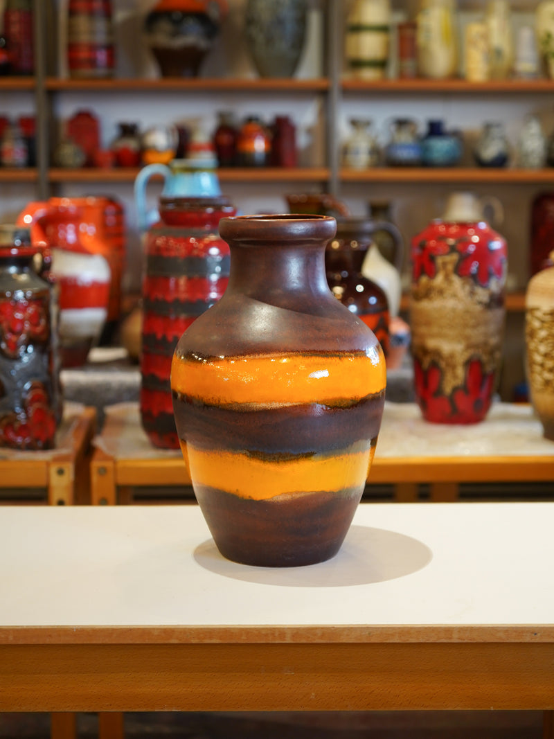 Fat Lava セラミック フラワーベース <br>1960's-1970's , West Germany <br>大和店 - ヴィンテージ SHARK ATTACK