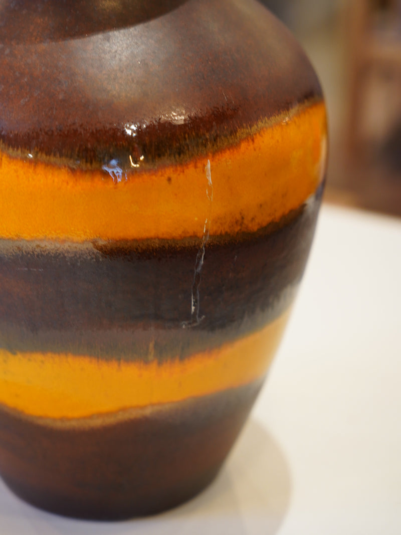 Fat Lava セラミック フラワーベース <br>1960's-1970's , West Germany <br>大和店 - ヴィンテージ SHARK ATTACK