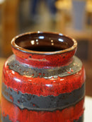 Carstens Tönnieshof <br>Fat Lava セラミック フラワーベース <br>1960's-1970's , West Germany <br>大和店 - ヴィンテージ SHARK ATTACK