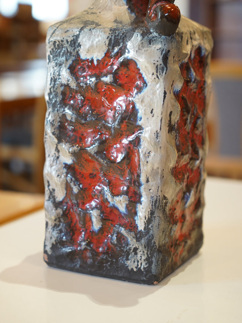 Carstens Tönnieshof <br>Fat Lava セラミック フラワーベース <br>1960's-1970's , West Germany <br>大和店 - ヴィンテージ SHARK ATTACK