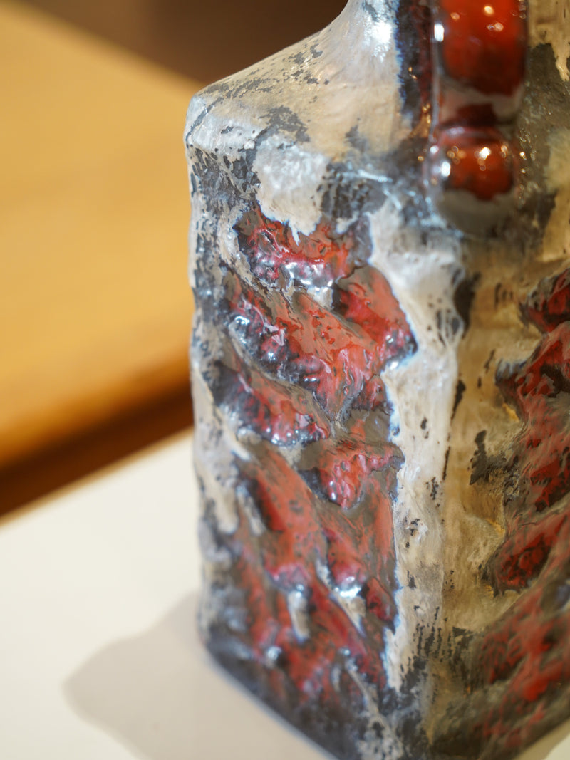 Carstens Tönnieshof <br>Fat Lava セラミック フラワーベース <br>1960's-1970's , West Germany <br>大和店 - ヴィンテージ SHARK ATTACK