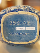 Scheurich 263/46 <br>Fat Lava <br> セラミック フラワーベース <br>1970's , West Germany <br>大和店 - ヴィンテージ SHARK ATTACK