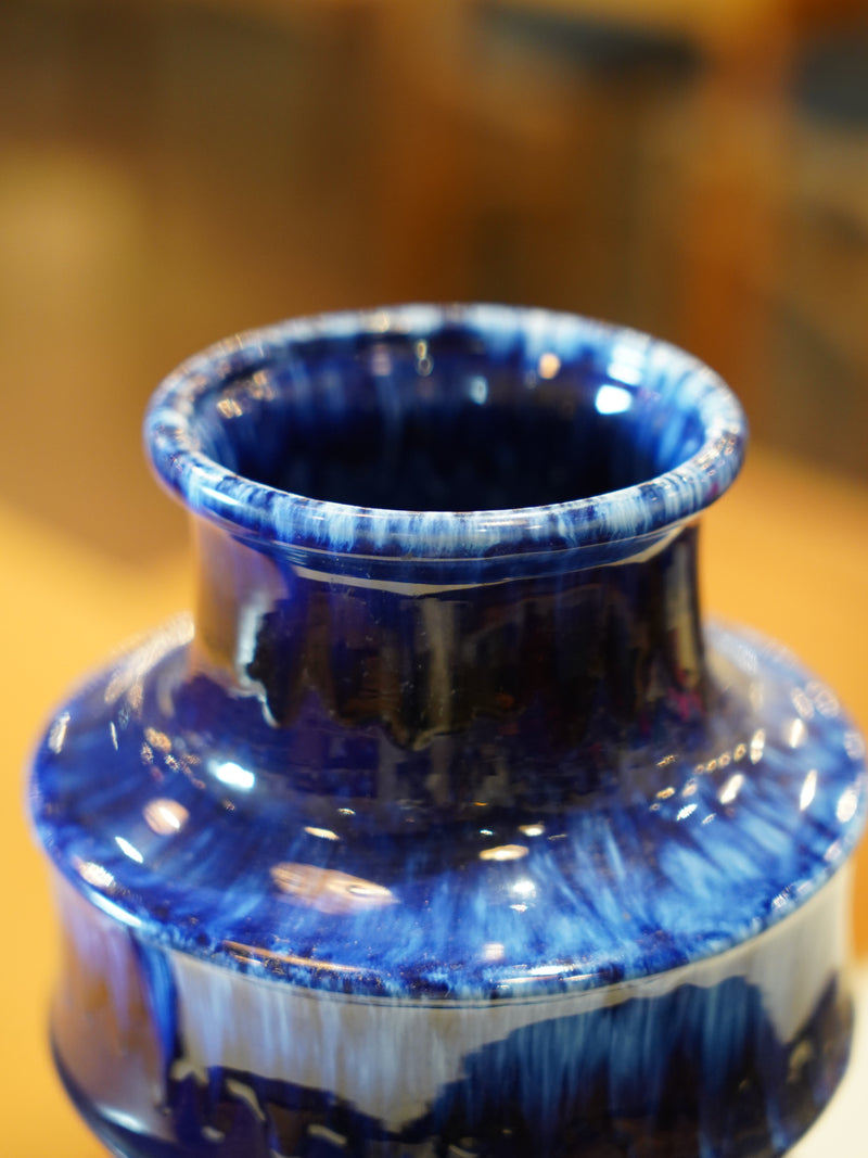 Scheurich 267/48 <br>Fat Lava <br> セラミック フラワーベース <br>1970's , West Germany <br>大和店 - ヴィンテージ SHARK ATTACK