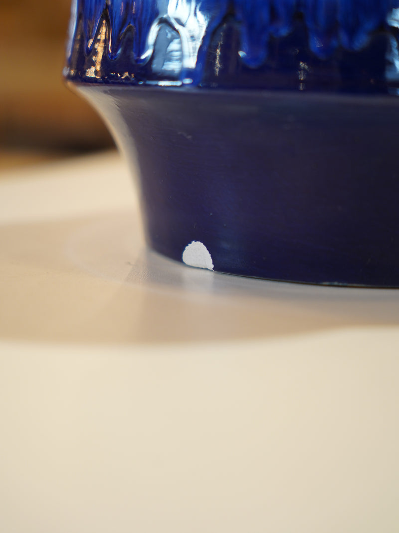 Scheurich 267/48 <br>Fat Lava <br> セラミック フラワーベース <br>1970's , West Germany <br>大和店 - ヴィンテージ SHARK ATTACK