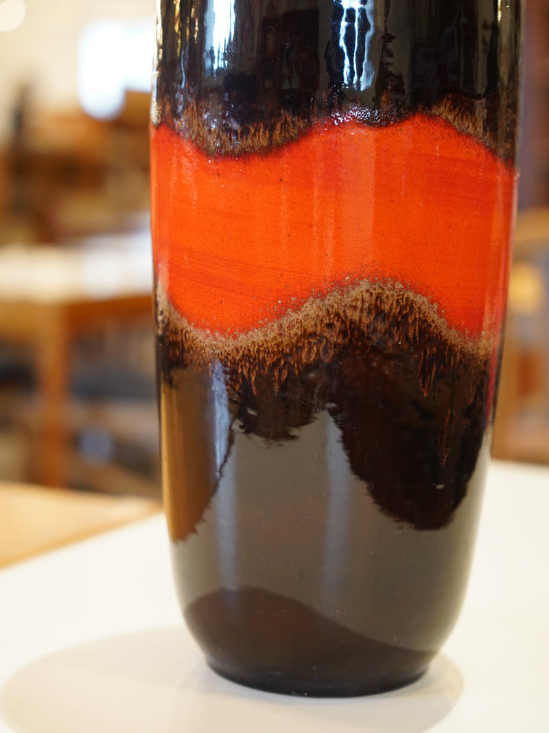 Scheurich 517/45 <br>Fat Lava <br> セラミック フラワーベース <br>1970's , West Germany <br>大和店 - ヴィンテージ SHARK ATTACK