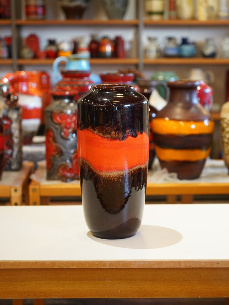 Scheurich 517/45 <br>Fat Lava <br> セラミック フラワーベース <br>1970's , West Germany <br>大和店 - ヴィンテージ SHARK ATTACK