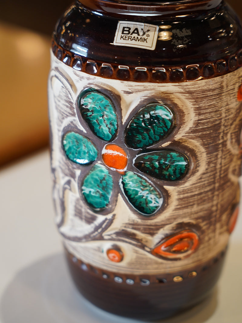 Bay Keramik 94/30 <br> Fat Lava <br> セラミック フラワーベース <br>1970's , West Germany <br>大和店 - ヴィンテージ SHARK ATTACK