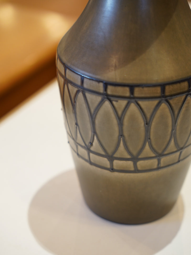 Bay Keramik 619/35 <br>Fat Lava <br> セラミックフラワーベース <br>1960's-1970's , West Germany <br>大和店 - ヴィンテージ SHARK ATTACK