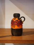 Fat Lava 413/20 <br> セラミックフラワーベース <br> West Germany <br> ceroteantiques - ヴィンテージ SHARK ATTACK