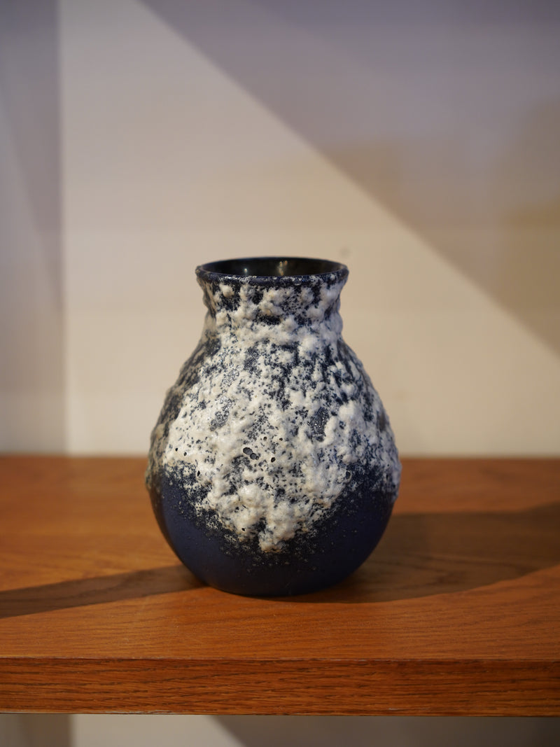 Dümler＆Breiden 122/17 <br> Fat Lava <br> セラミックフラワーベース <br> West Germany <br> ceroteantiques - ヴィンテージ SHARK ATTACK