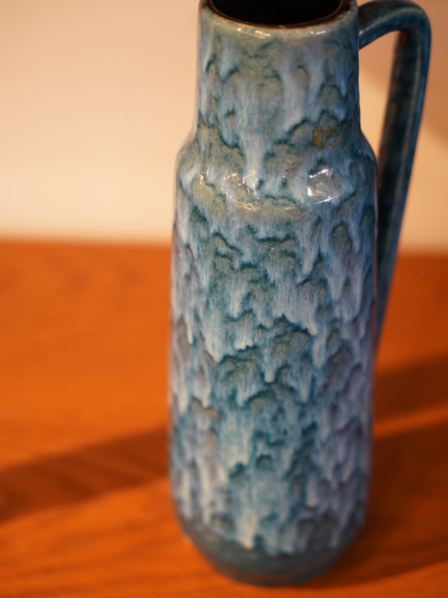 Scheurich 275/28 - Fat Lava セラミックフラワーベース - 1960's-1970's , West Germany - cerote antiques