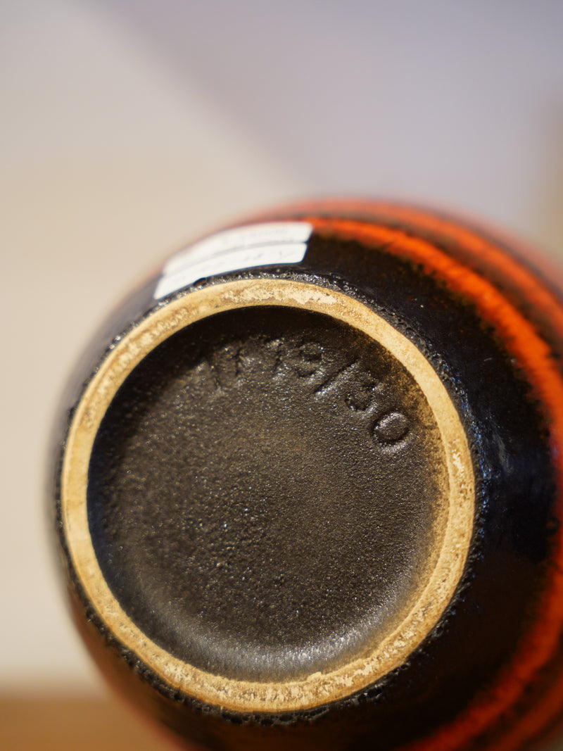 Ü-Keramik <br> Fat Lava <br> セラミックフラワーベース <br> West Germany <br> 大和店 - ヴィンテージ SHARK ATTACK