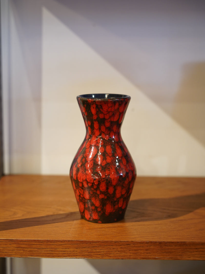 Fat Lava 523/21 <br> セラミックフラワーベース <br> West Germany <br> 大和店 - ヴィンテージ SHARK ATTACK