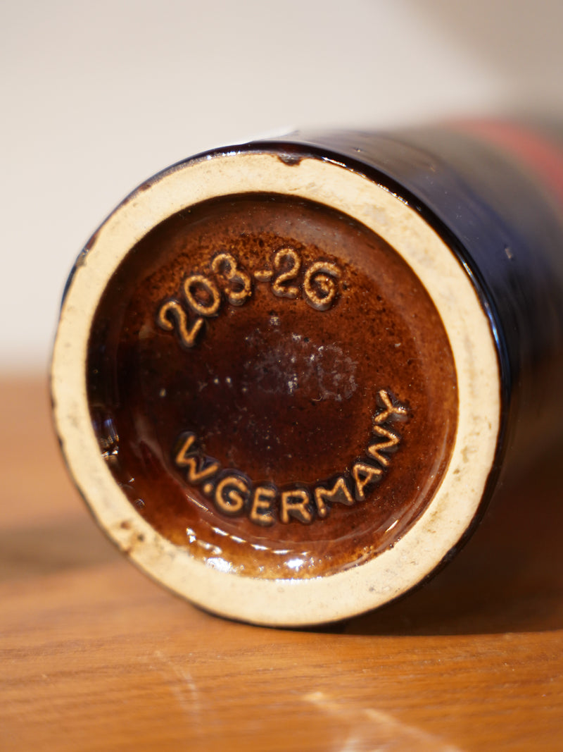 Fat Lava 203/26 <br> セラミックフラワーベース <br> West Germany <br> 大和店 - ヴィンテージ SHARK ATTACK