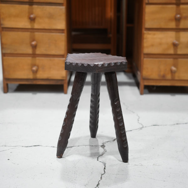 ウッド サイドテーブル ヴィンテージ SHARK ATTACK