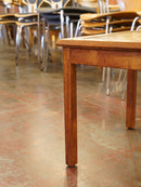 チークウッド タイルトップサイドテーブル <br>大阪店