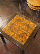 ウッド タイルトップサイドテーブル <br> 大和店