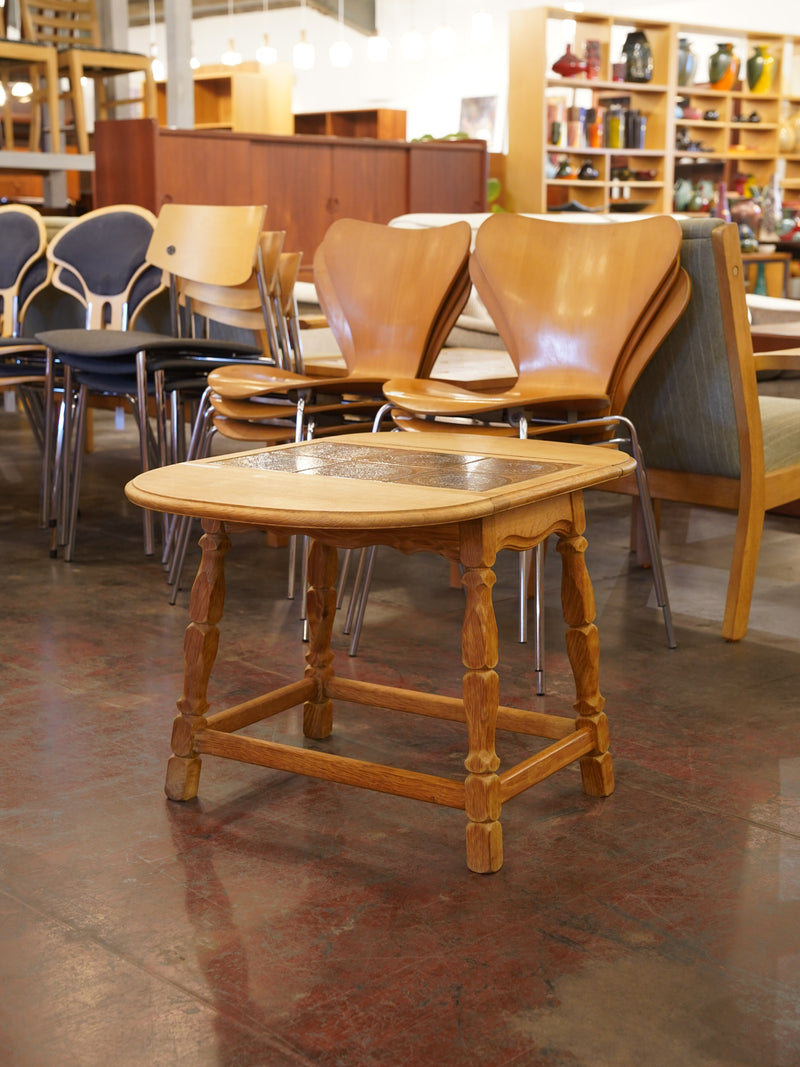 オークウッド タイルトップドロップリーフテーブル <br> 大和店