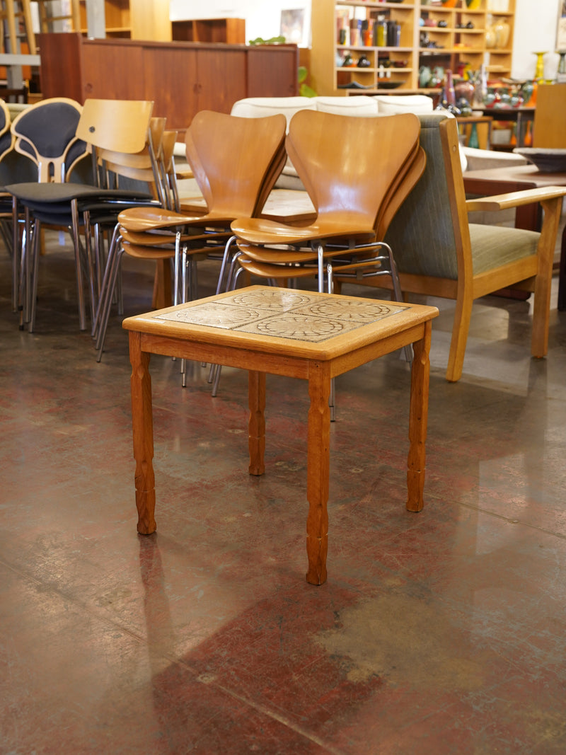 オークウッド タイルトップサイドテーブル <br> 大和店