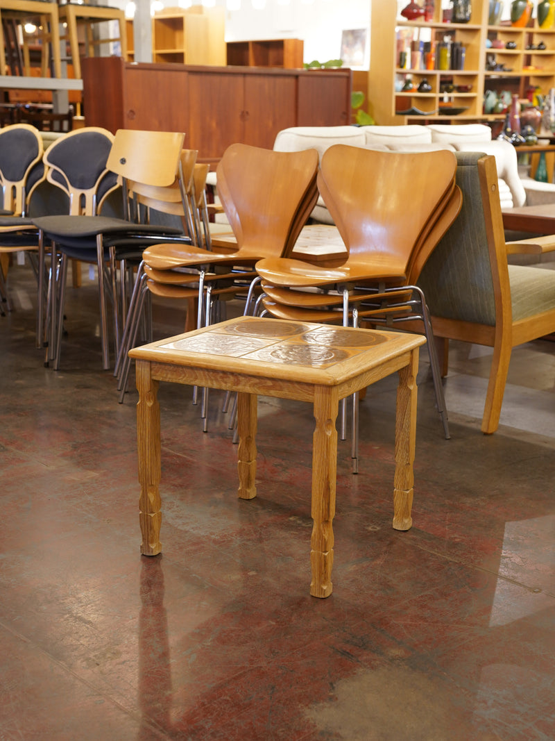 オークウッド タイルトップサイドテーブル <br> 大和店