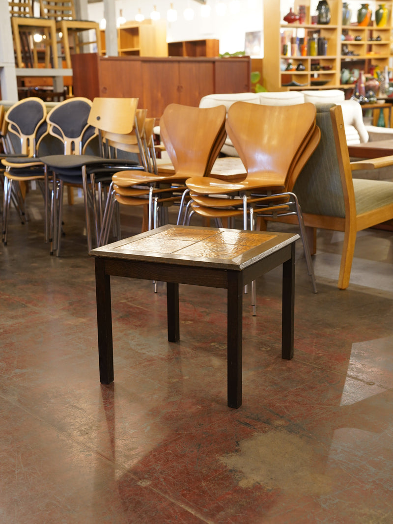 ウッド タイルトップサイドテーブル <br> 大和店