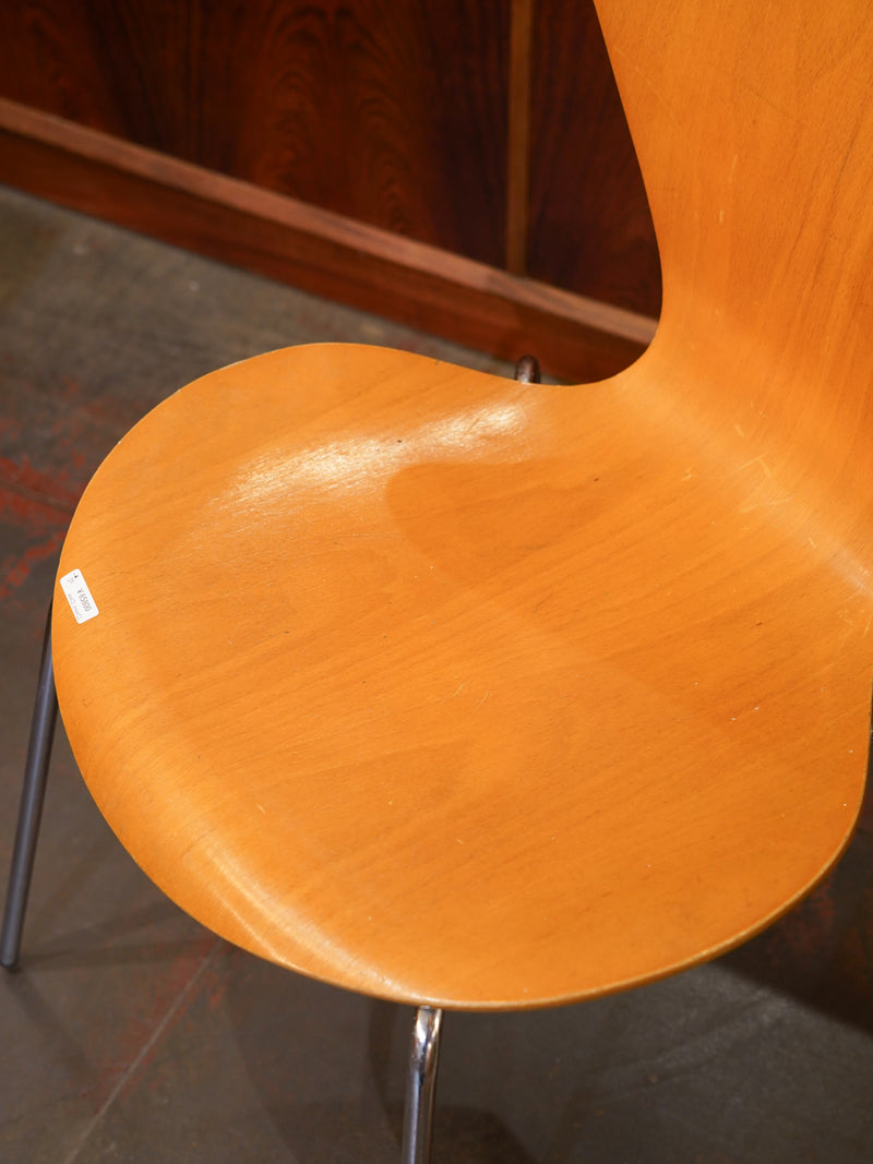 Fritz Hansen , Arne Jacobsen <br>ビーチウッド セブンチェア <br>1955 , Denmark <br>大和店、大阪店