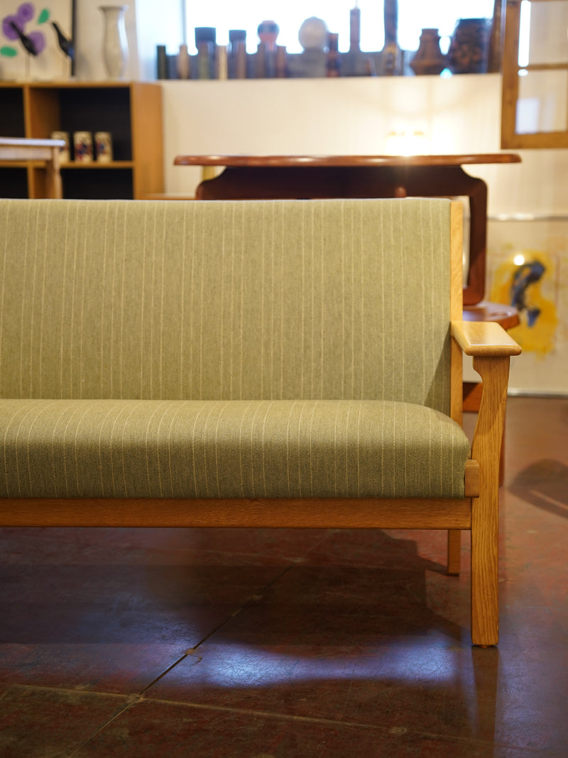 GETAMA , Hans J. Wegner GE181 ファブリック 3シーターソファ Denmark