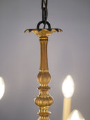 5灯 真鍮 シャンデリア <br>大和店