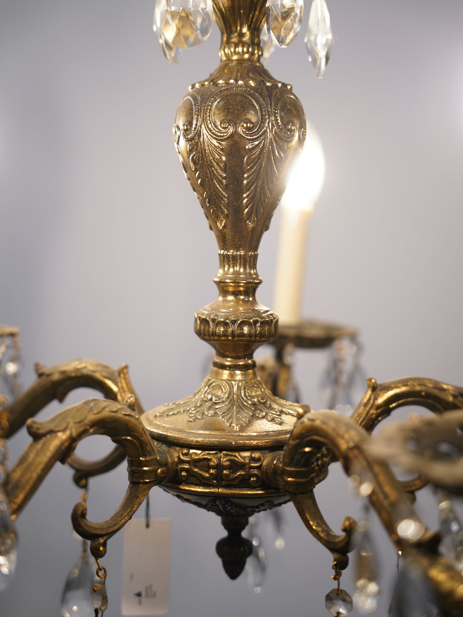 5灯 シャンデリア - cerote antiques