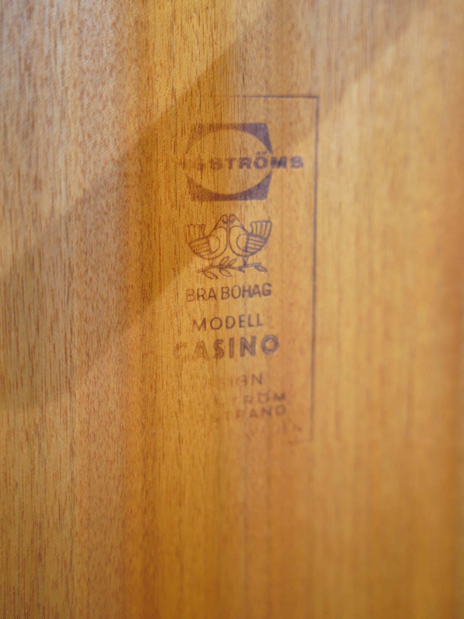 Tingstroms - チークウッド サイドテーブル - 1960s , Sweden - bob's box