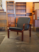 Kinnarps <br>レザー イージーチェア <br>1980's-1990's , Sweden <br>大和店