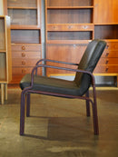 Kinnarps <br>レザー イージーチェア <br>1980's-1990's , Sweden <br>大和店