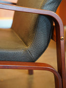 Kinnarps <br>レザー イージーチェア <br>1980's-1990's , Sweden <br>大和店