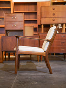 P. Jeppesen , Ole Wanscher <br>"PJ112" ファブリック イージーチェア <br>1970's-1980's , Denmark <br>大和店