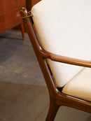 P. Jeppesen , Ole Wanscher <br>"PJ112" ファブリック イージーチェア <br>1970's-1980's , Denmark <br>大和店