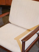 P. Jeppesen , Ole Wanscher <br>"PJ112" ファブリック イージーチェア <br>1960's-1970's , Denmark <br>大和店