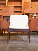 P. Jeppesen , Ole Wanscher <br>"PJ112" ファブリック イージーチェア <br>1960's-1970's , Denmark <br>大和店