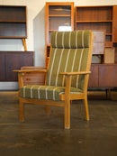 GETAMA , Hans J. Wegner <br>GE290A ファブリック イージーチェア <br>1953 , Denmark <br>大和店