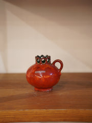 Ceramano Keramik - Fat Lava - セラミック フラワーベース<1960's West Germany - cerote antiques