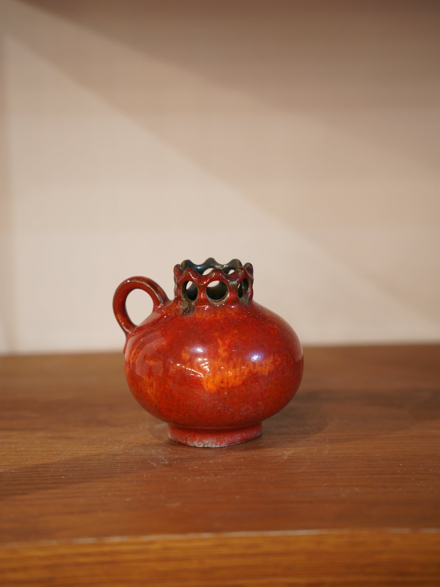 Ceramano Keramik - Fat Lava - セラミック フラワーベース<1960's West Germany - cerote antiques